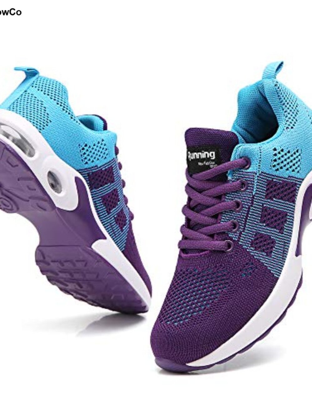 Women's Slip On Sneakers Breathable Running Shoes low heel